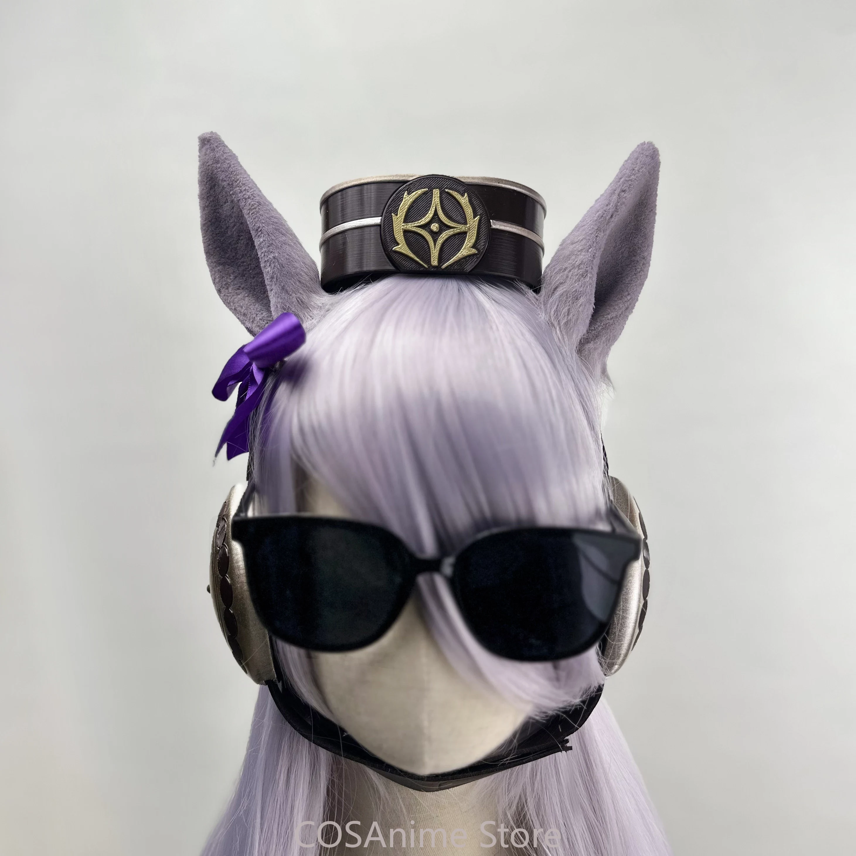 Anime Cosplay Ladies - Pretty Derby Gold Ship Orejas de
