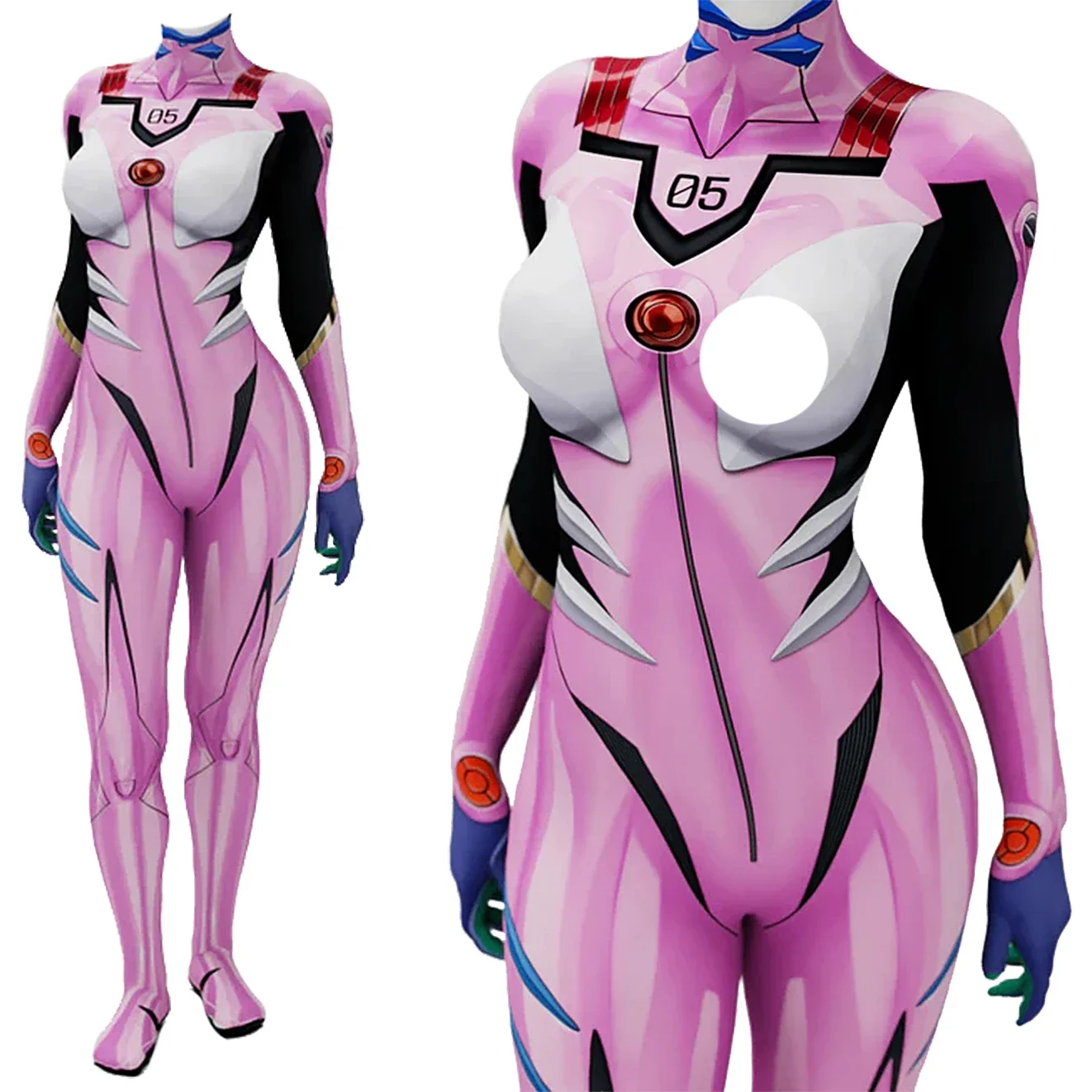 Anime Cosplay Jumpsuit - Disfraz de Cosplay de Anime EVA