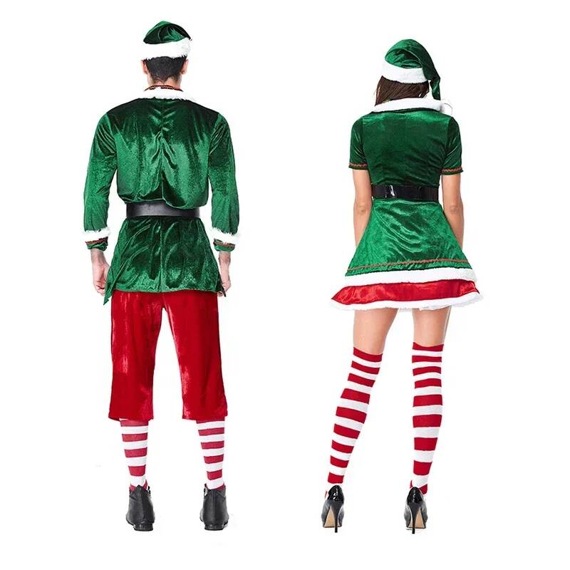 Disfraz de Papá Noel, Disfraz  - Anime Cosplay Couple reseña y precio