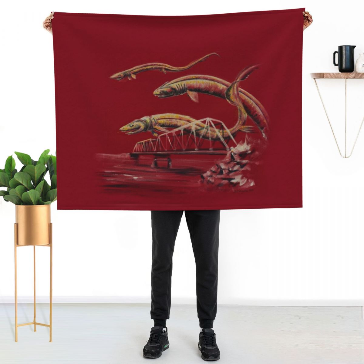 Mantas con diseño de tiburones - Anime Cosplay Idea reseña y precio