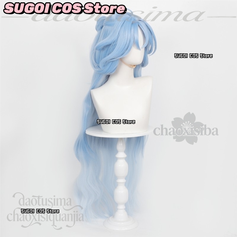 C921 Peluca de Cosplay de Anim - Anime Cosplay Blue Hair reseña y precio