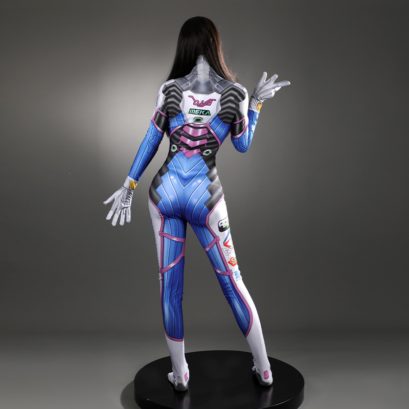 Traje completo de cosplay de D - Anime Cosplay Jumpsuit reseña y precio