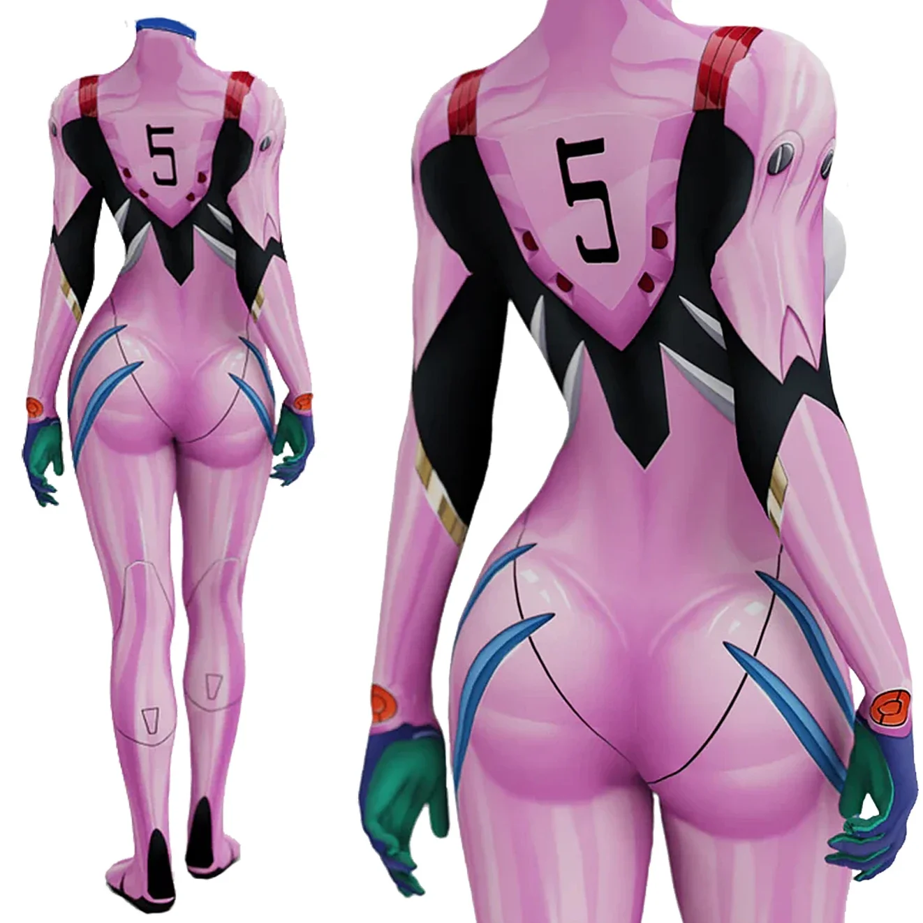 Disfraz de Cosplay de Anime EV - Anime Cosplay Jumpsuit reseña y precio