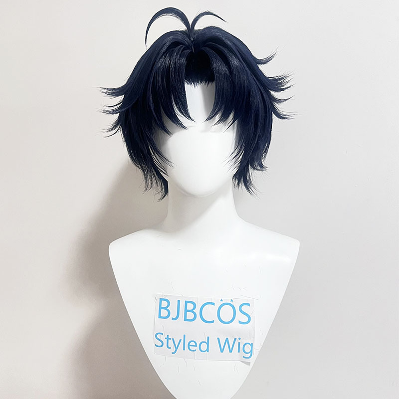 [Peluca de estilo] Peluca de c - Anime Cosplay Blue Hair reseña y precio