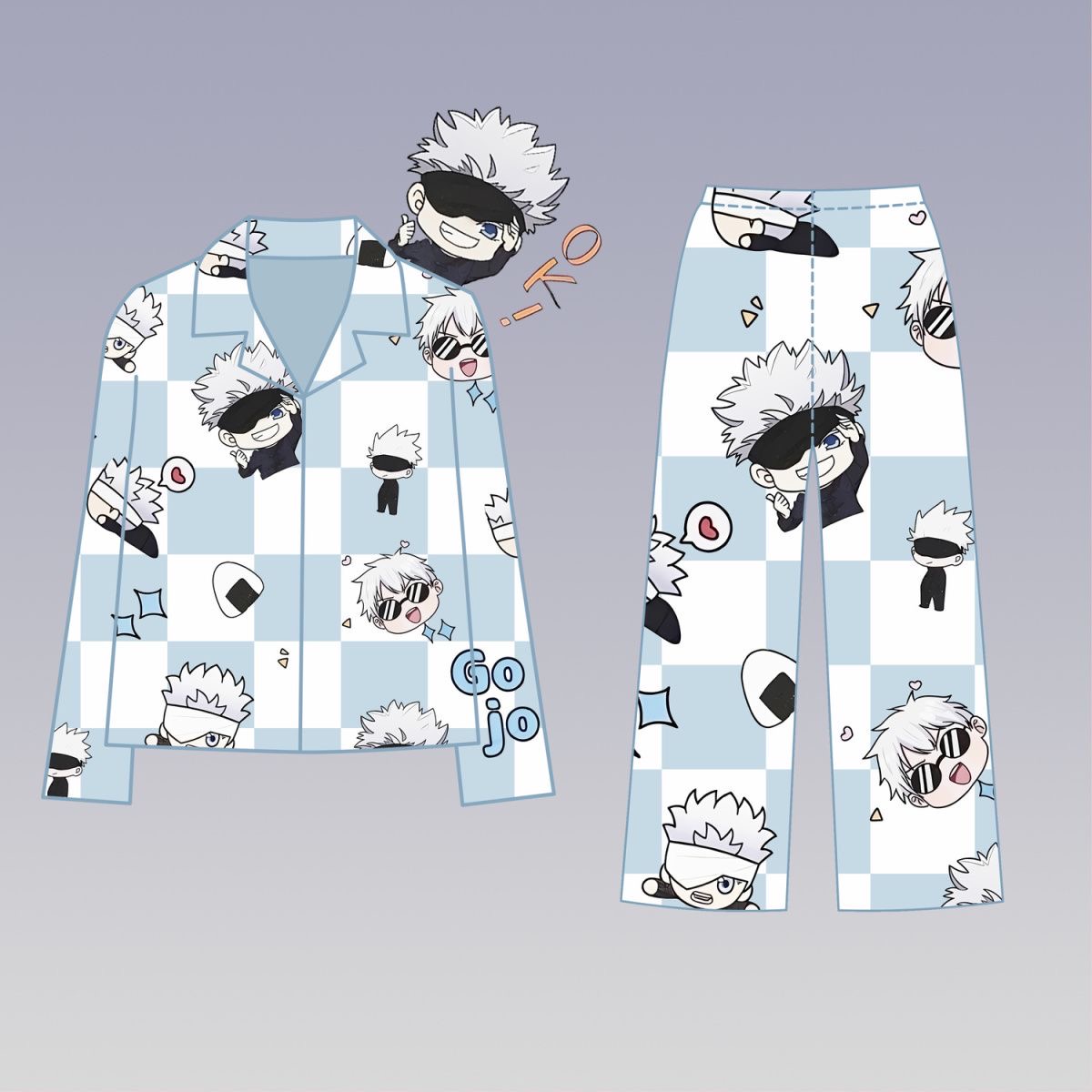 Jujutsu Battle Pain ropa Gojo  - Anime Cosplay Couple reseña y precio
