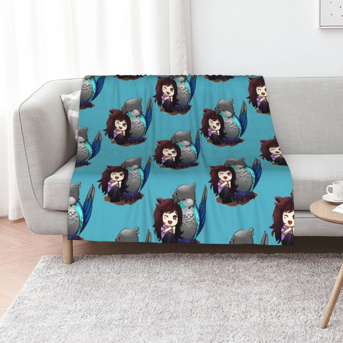Manta decorativa con motivos d - Anime Cosplay Idea reseña y precio
