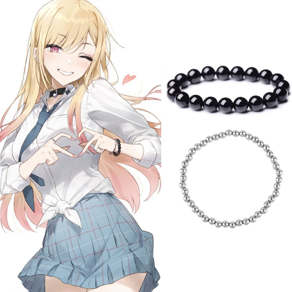 Pendientes y collar de Kitagaw - Kitagawa Anime Cosplay reseña y precio